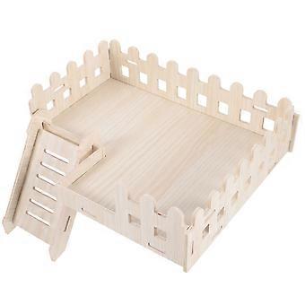 3er-Set Spielzeug-Plattformleiter aus Holz für Hamsterkäfige