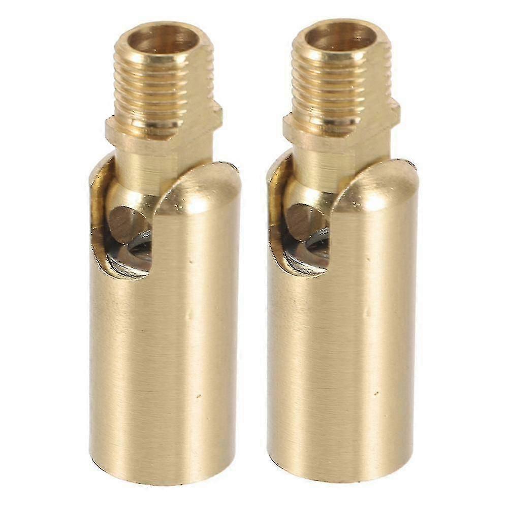 Sloped Ceiling Adapter, Threaded Head Design Copper, 6pcs, Wall Light Direction Adjustment Accessory