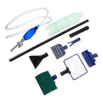 Kit per la pulizia dell'acquario, strumento per una facile pulizia della vasca. 1 set incluso.