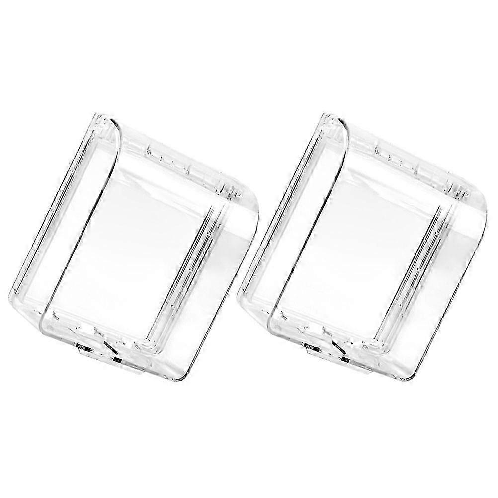 Electrical Plug Socket Wall Cover Outlet Cover ABS Material Splash-Proof 2Pcs