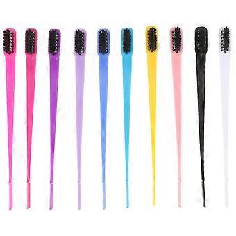 10szt Pędzel do brwi Grzebień brwi Pędzel Hairline Comb Brush Wielofunkcyjny pędzel do brwi