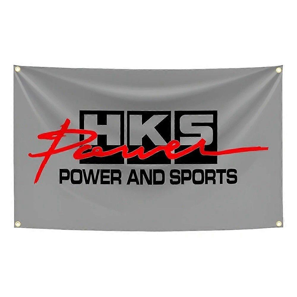 HKS høytytende bilflaggbanner VQ0435