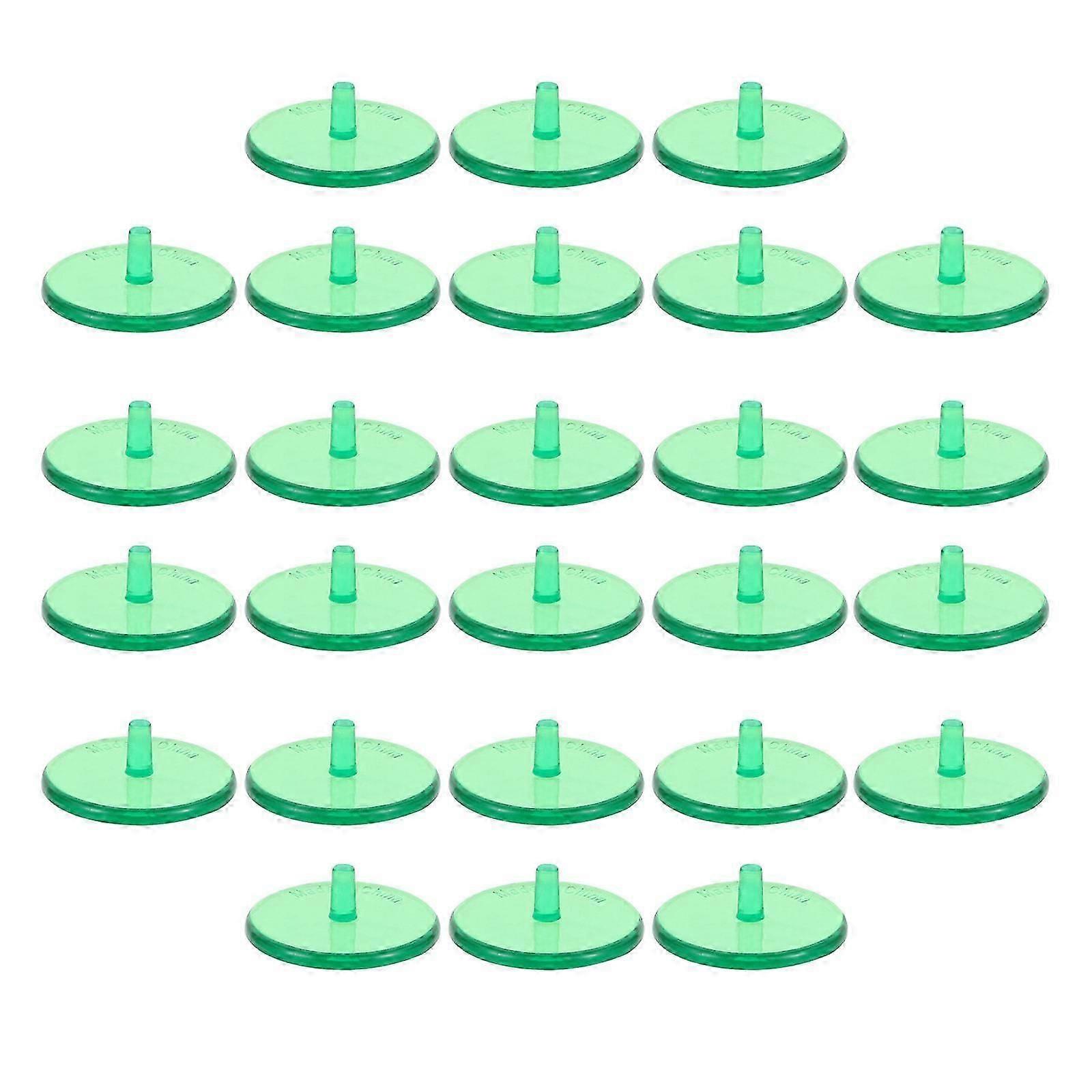Plastic Round Golf Position Markers, 100Pcs for Golf Use