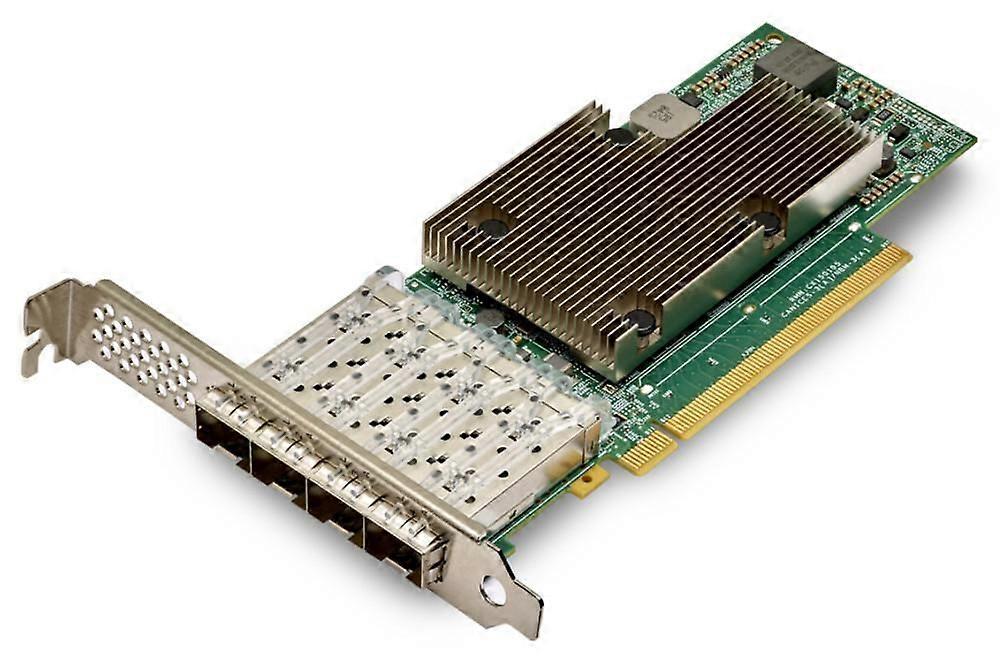 Broadcom 57504 - Network Adapter - Pcie 4.0 X16 - 10/25 Gigabit Sfp28 X 4