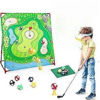 Golf-Chipping-Spielset mit Haftbällen – Indoor-/Outdoor-Spielmatte für alle Altersgruppen – Das perfekte Geschenk für Golfliebhaber!