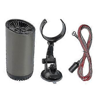 Auto Heater Cup Shape Warm Air Blower Electric Fan Defogging Demister Defroster