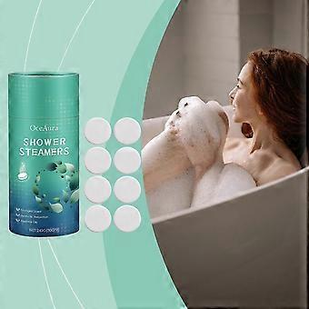 Shower Steamers Aromatherapy, 8pcs Shower Bombs Set for Home Spa, Body&Soul Relaxing Bath Bombs, Relaxation Gifts for Women