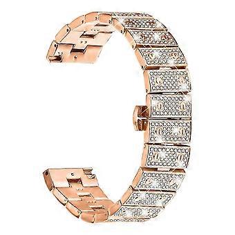Til Ur Gt Runner Ur Legering Metal Rhinestones Dekor Rem Med Lås Rose Guld