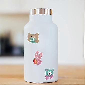 120 Stuks Berenstickers Voor Laptop – Coole Cartoonstickers – Voor Tieners, Kids, Jongens – Water- En Zonbestendig – Geschikt Voor Computer, Skateboard, Telefoon, Album
