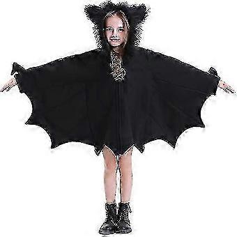 Bat Kostuum voor Kinderen, Meisjes Halloween Vampier Rits Jurk