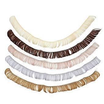 DIY Doll Wig Short Hair Bang Wig Decoration 5Pcs Heat Resistant Bang Set