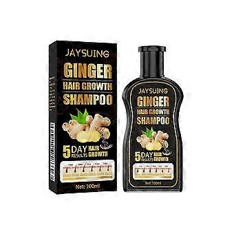 Instant Ginger Hair Regrowth Shampoo, Ginger Hair Care Shampoo, Hair Growth Formula, 100ml