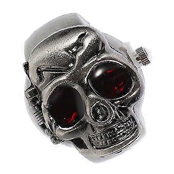 Mini Retro Ring Watch Creative Flipping Finger Ring Electronic Watch Accessory