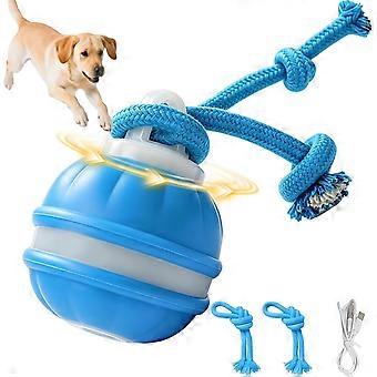 Dog toys, interactive dog toys, automatic interactive dog ball, 3-mode motion-sensing dog ball, suitable for medium and large dogs, C-shaped recharg