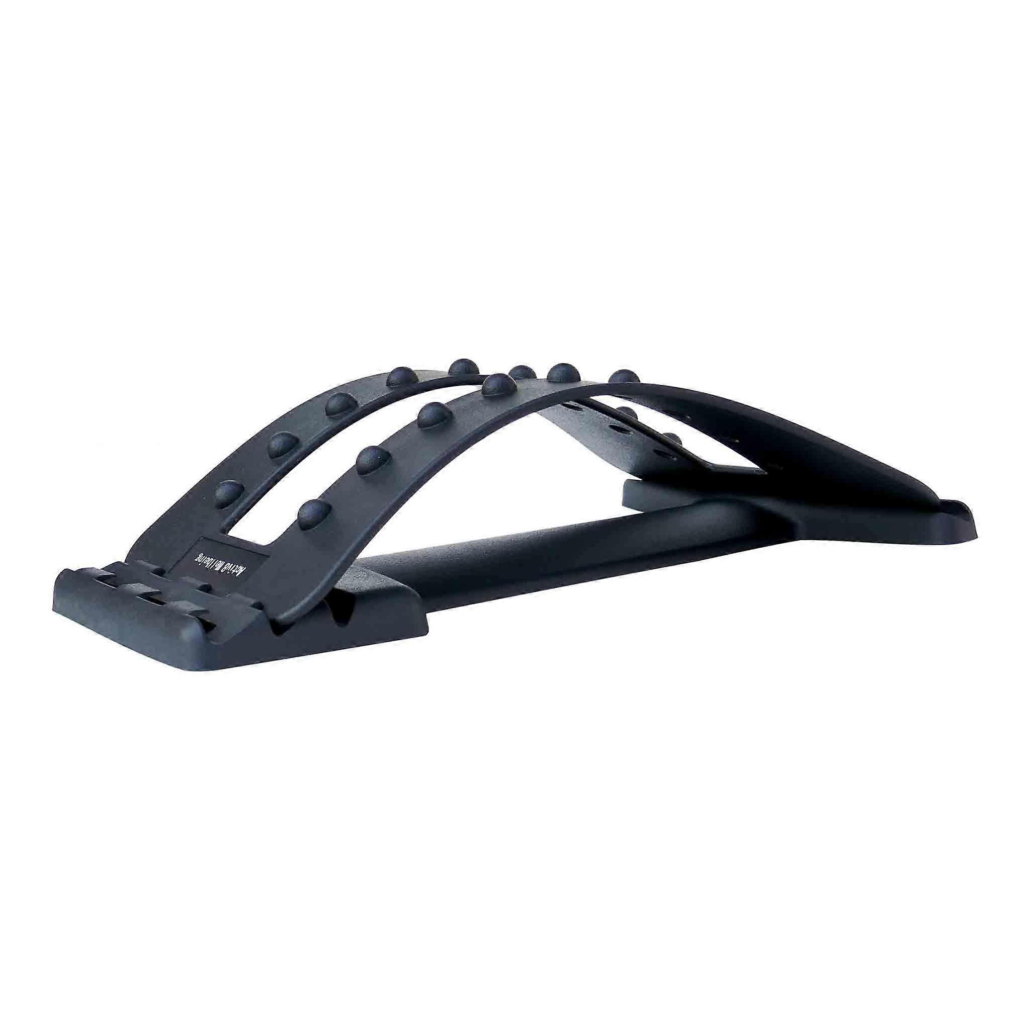Adjustable Back Stretcher for Pain Relief, Lumbar Support with Spinal Decompression and Posture Alignment