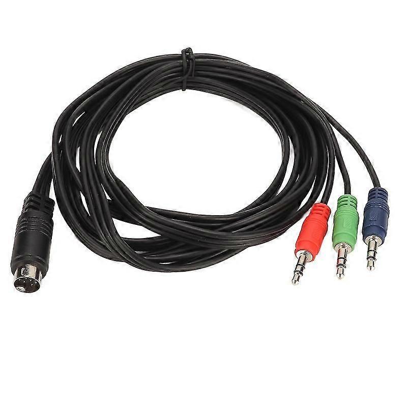 Mini DIN 9 pin to 3.5mm audio cable for amplifiers