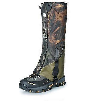 Waterproof Leg Gaiters for Men and Women, Adjustable Hiking Gaiters with Durable Oxford Fabric for Snowshoeing and Hunting