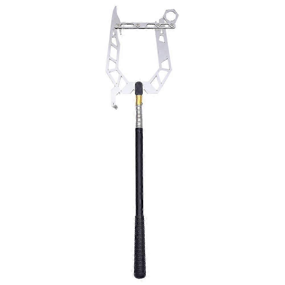 Dock Hook Multi-Purpose Telescoping Boat Hook Long Distance Threader Mooring Rope Cable Wire Guider