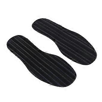 1 par DIY pinne på full såler hæl palmesko reparasjon anti-slip grep-gummi pads - 29x11.5x0.2cm