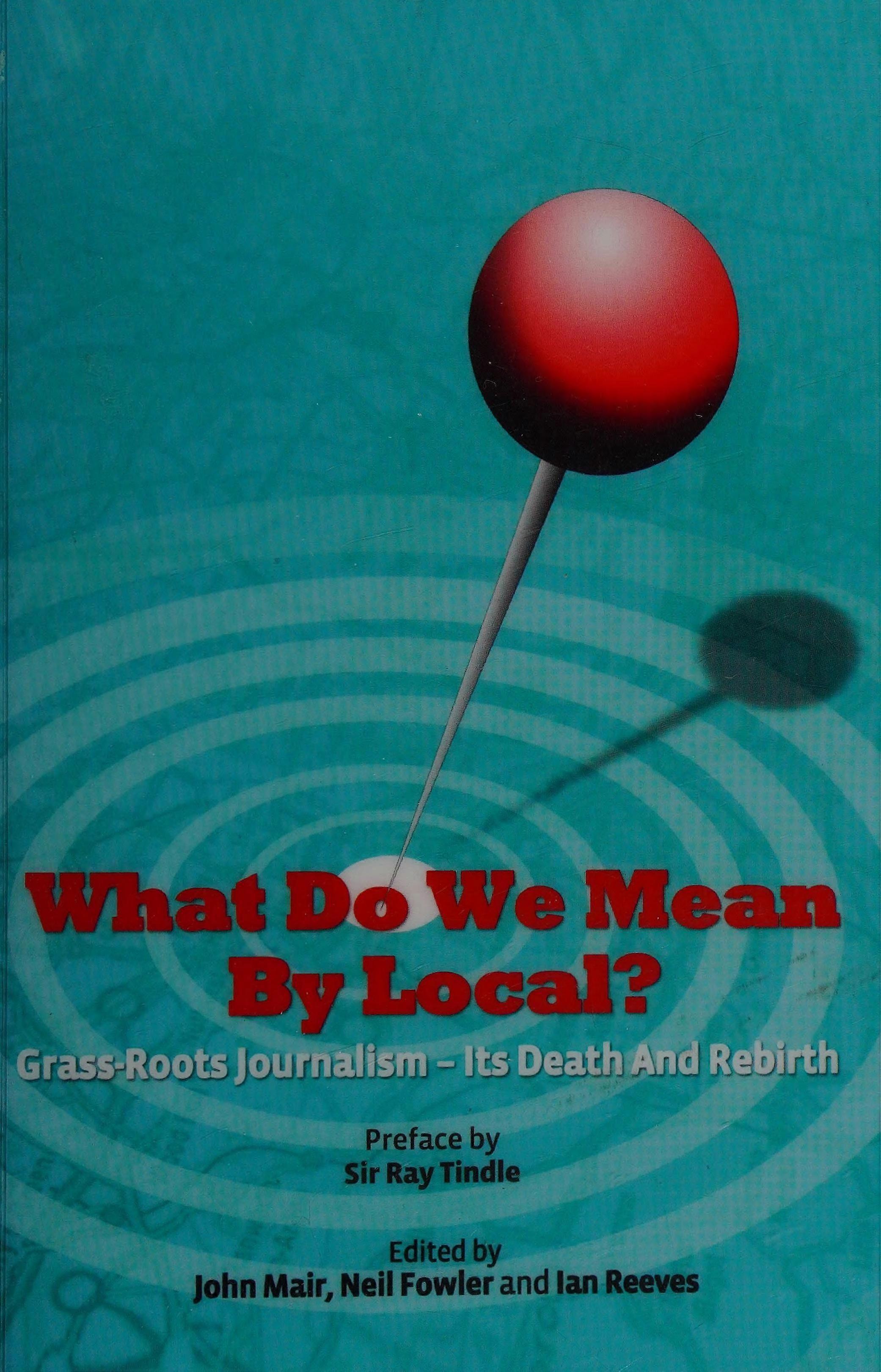 What do we mean by local