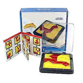 Kids Jigsaw Board Game Tangram Puzzle Logical Thinking Training Shape Cognition Early Education Toys for 4-12 Years