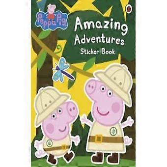 Peppa Pig Fantastiska Äventyr Klistermärkesbok - Peppa Pig - Pocketbok - Engelsk Bok - Referens