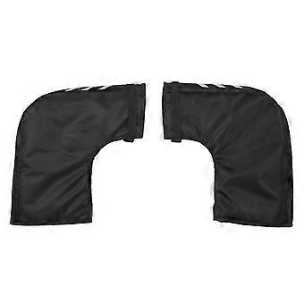 Luva de motocicleta fim inverno quente impermeável durável bicicleta Handlebar Mitten Cover