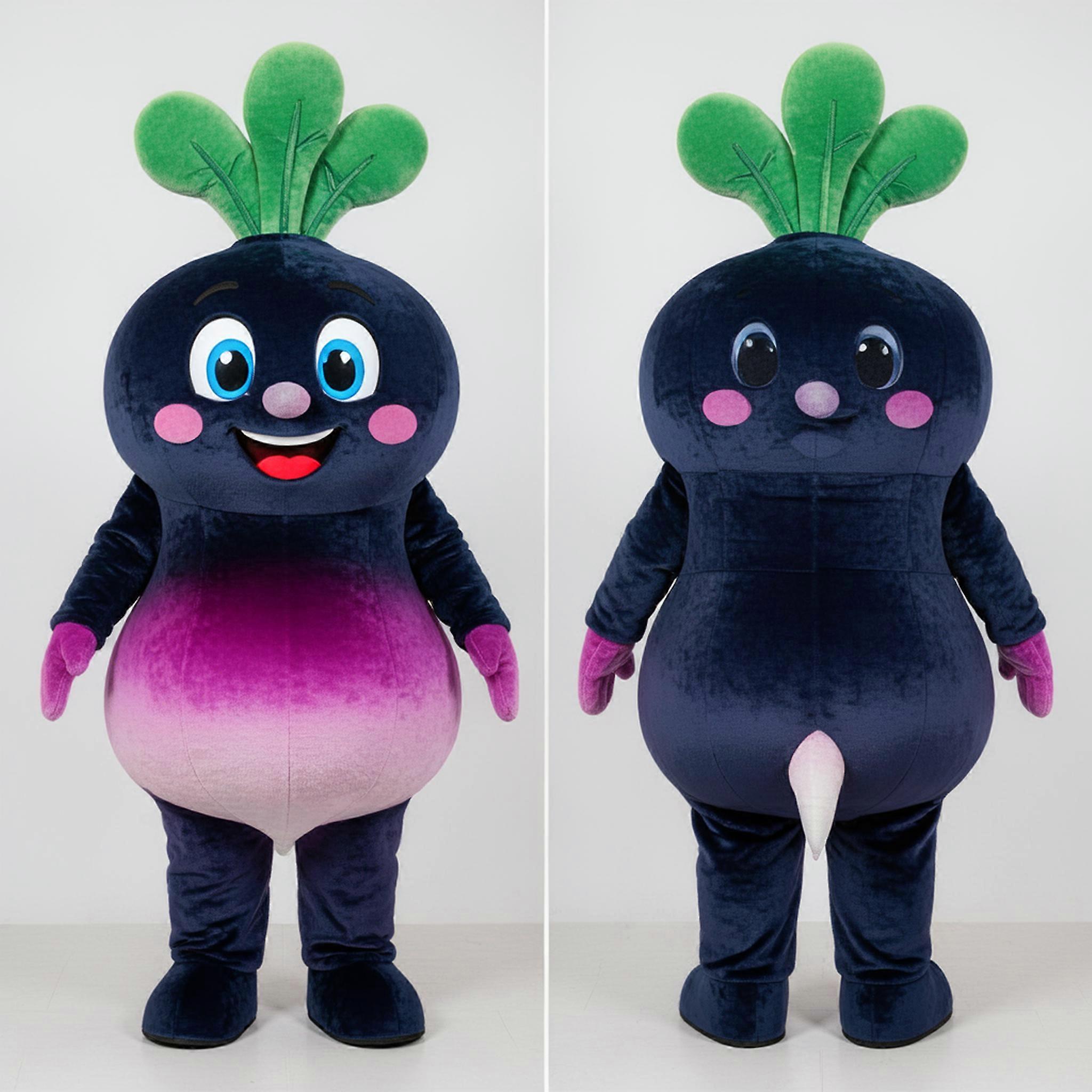 MASTICOT Navy Rounded Radish Mascot
