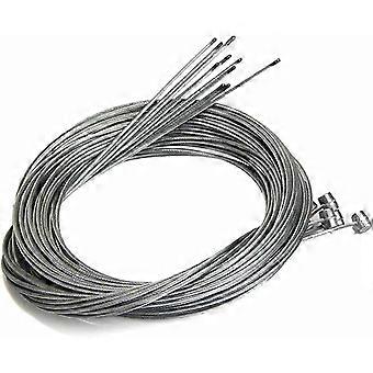 10 PCS Universal Stainless Steel Bike Brake Cables, 1.75m Inner Wire Set