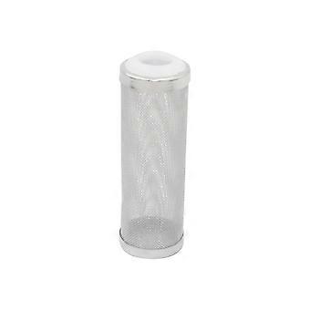 Aquarium Fish Tank Filter Cover for Water Inlet 3Pcs Stainless Steel White
