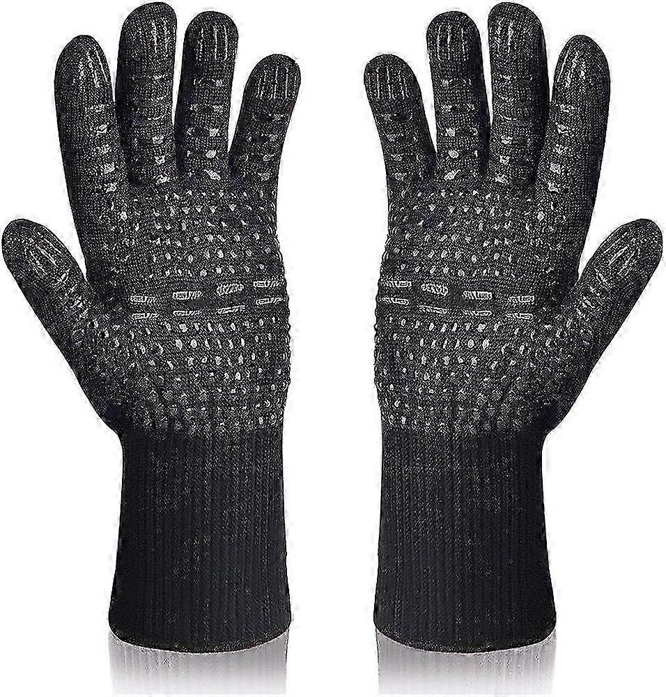 Extra-Long 800°C Grill Gloves