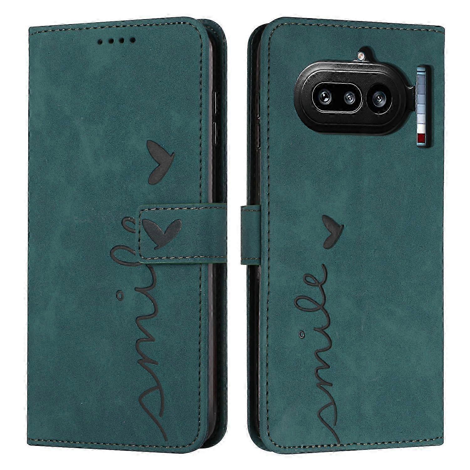 Skin-Feel Heart Embossed Case
