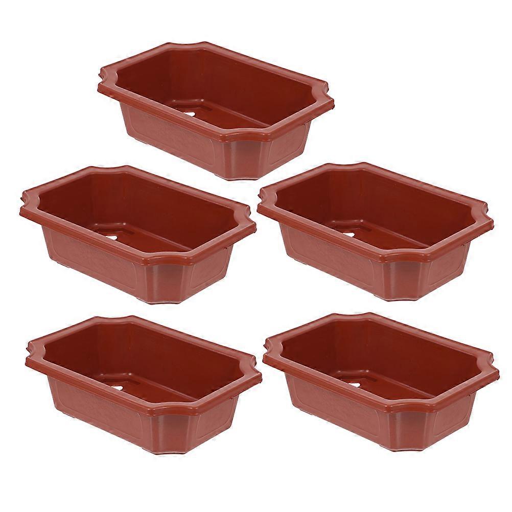Rectangular Flower Pot Planter for Indoor Use 10Pcs Pack