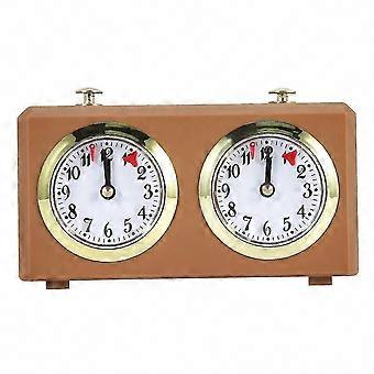 Chess Game Timer Mechanical Analog Chess Clock, No Battery Needed