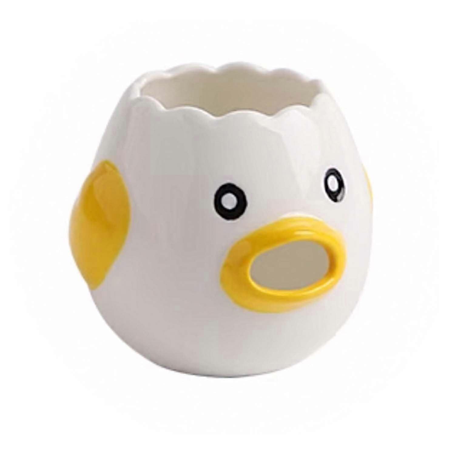 Hand-Painted Ceramic Egg Tool