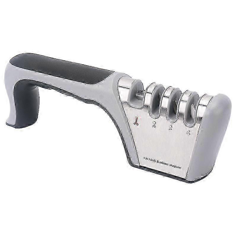 4-in-1 Stainless Steel Knife Sharpener
