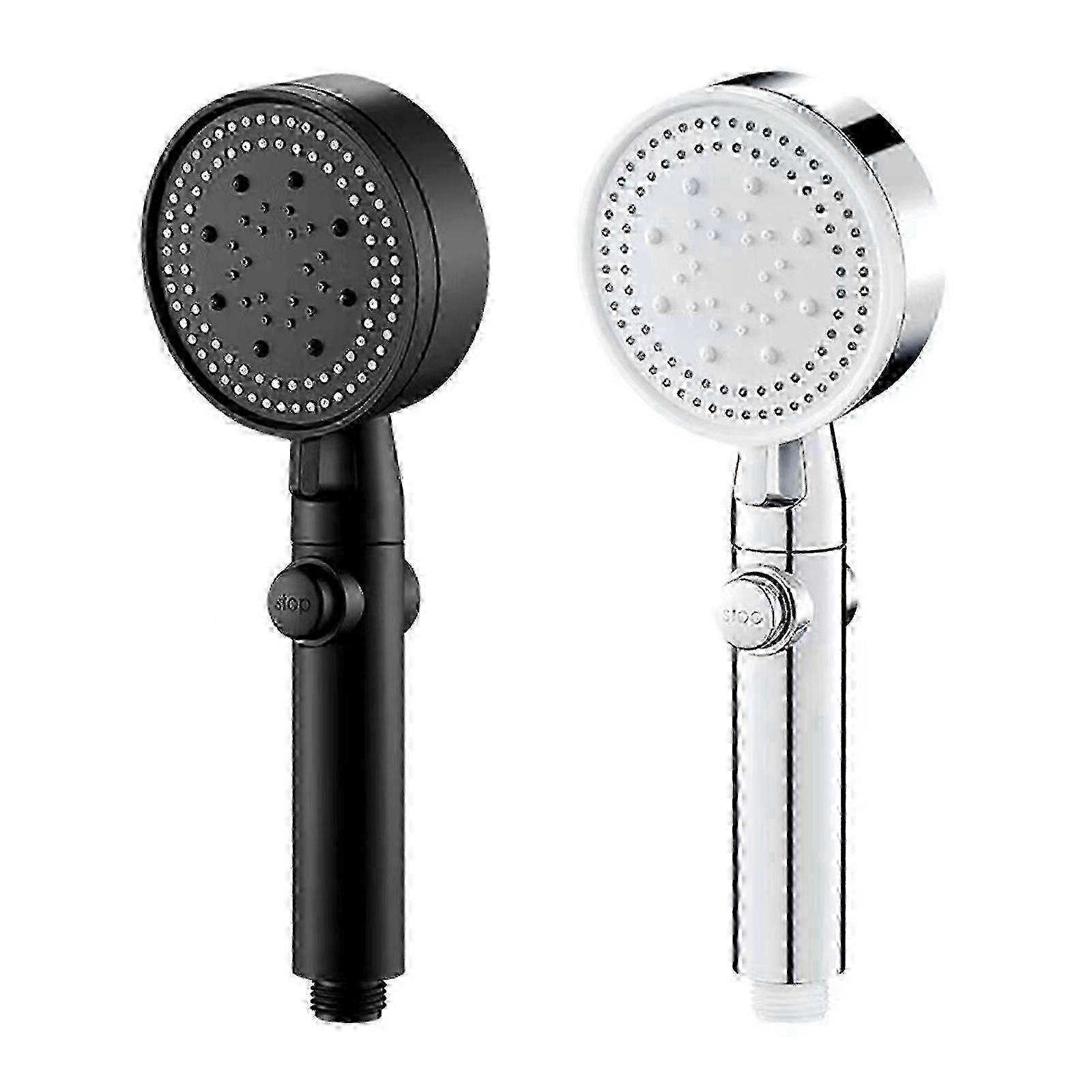 Handheld Shower Head with 5 Modes and Water Saving Button