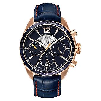 Moon 29 Analog Quartz Men's Watch with 6S20/4789408 Cowhide Bracelet