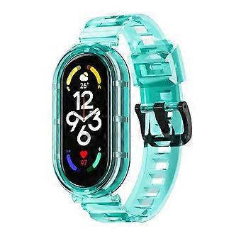 Glacier-Armor Integrated-Cover TPU-klokkerem til Xiaomi Smart Band 10 / 9 / 8, erstatningsrem, kun reim