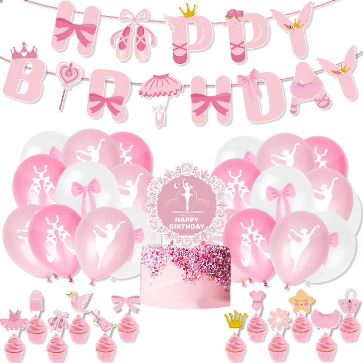 Elegant Vibrant Ballet Party Decorations