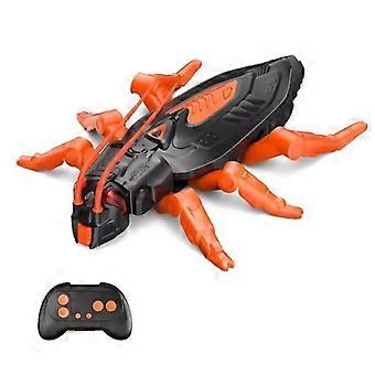Remote Control Wall Climbing Spider Toy with Realistic Crawling Simulation, Rechargeable Halloween Prank Gift