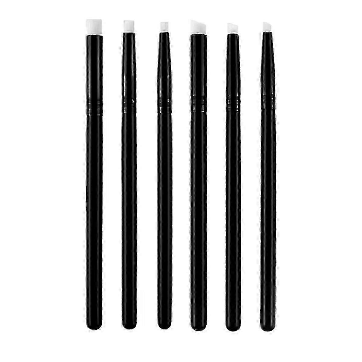 Flat/Angled Mini Detailed Blending Brushes Painting Brushes Crafting