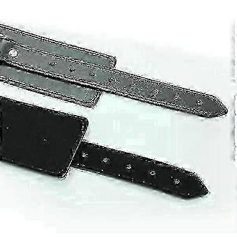 Fitness Training Leather Cuffs for Ankles and Legs with Flirt Toy Handcuffs Design_jch3