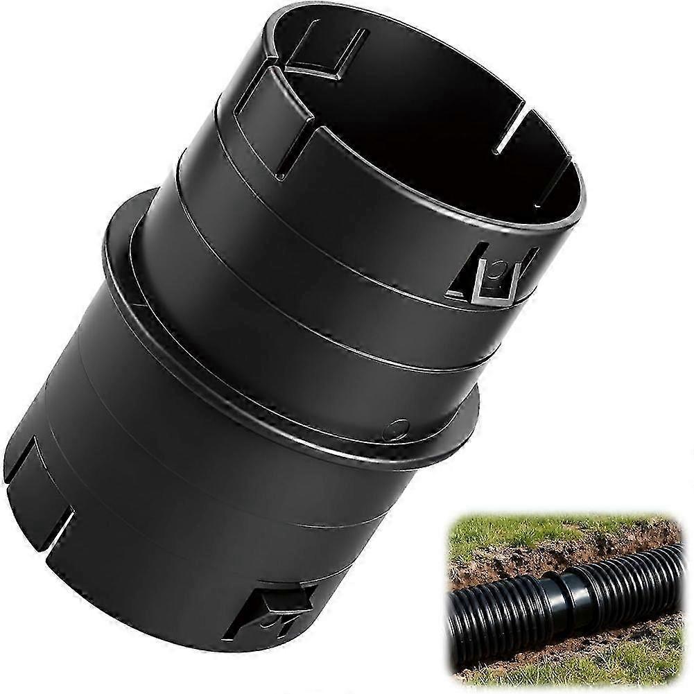 4 Inch Corrugated to PVC Pipe Adapter