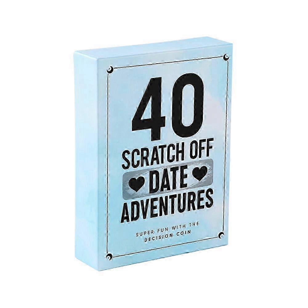40 Romantic Scratch-Off Date Cards
