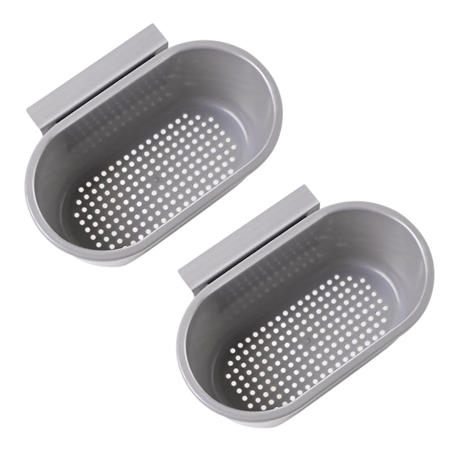 2pcs Drain Filter For Sink Corner Basket