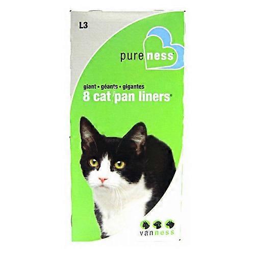 Van Ness Cat Pan Liners, Giant (8 Pack) (Pack of 1)