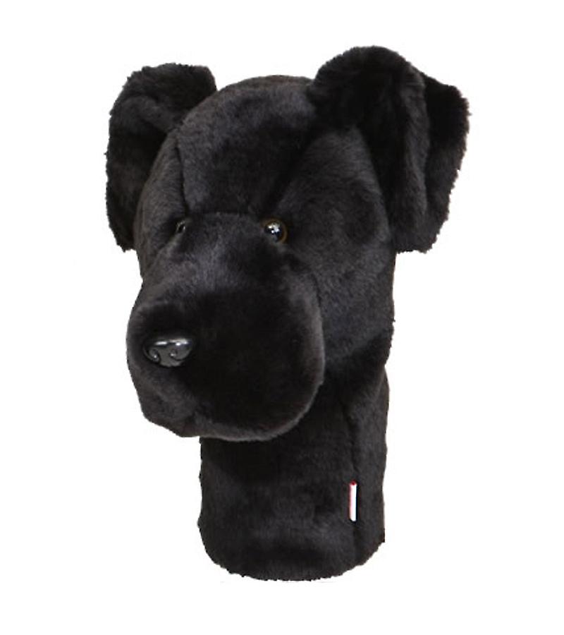 Daphnes Black Labrador Golf driver Headcover