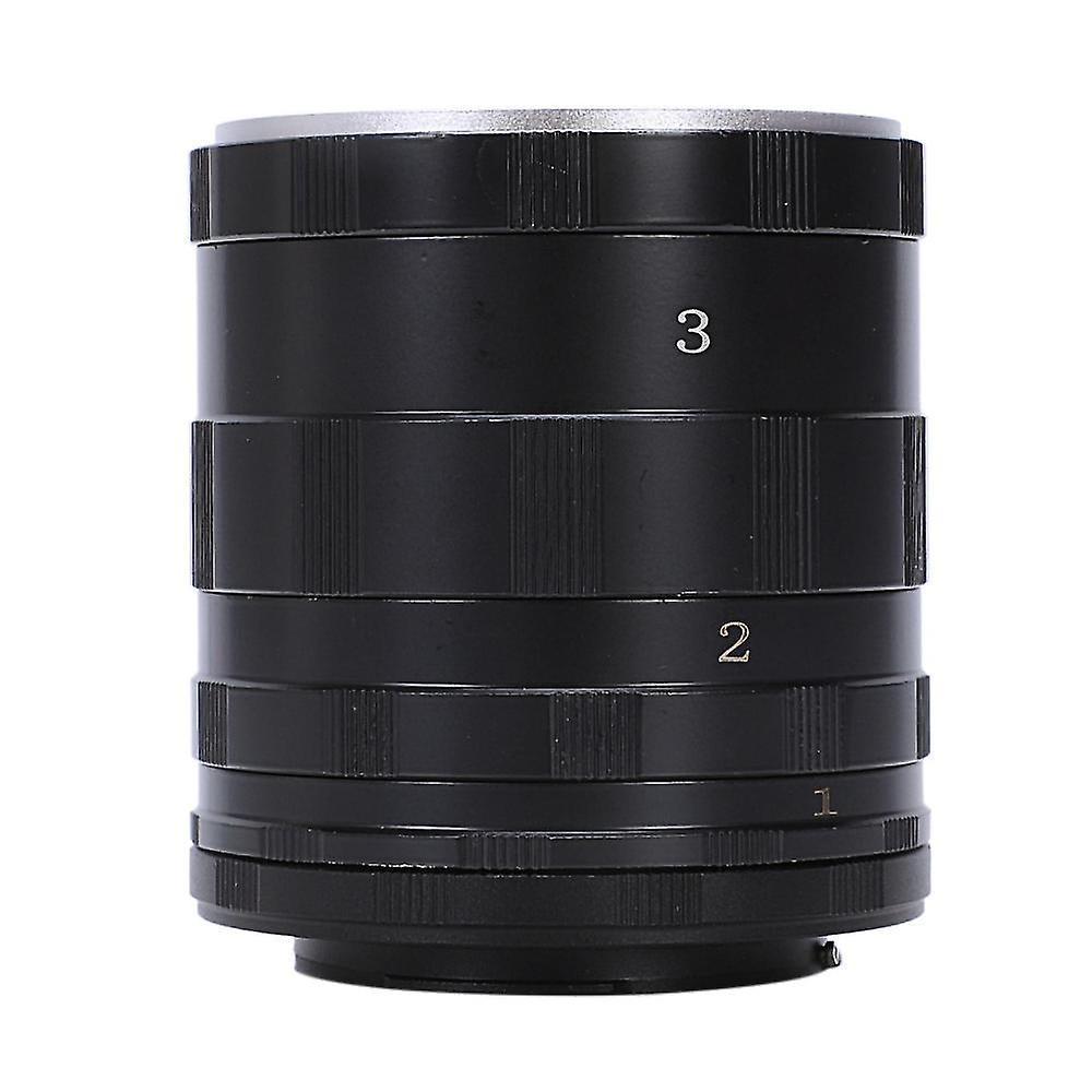 3 خطوات الماكرو تمديد أنبوب الحلقة لجميع DSLR SLR المملكة المتحدة الشحن المحلي