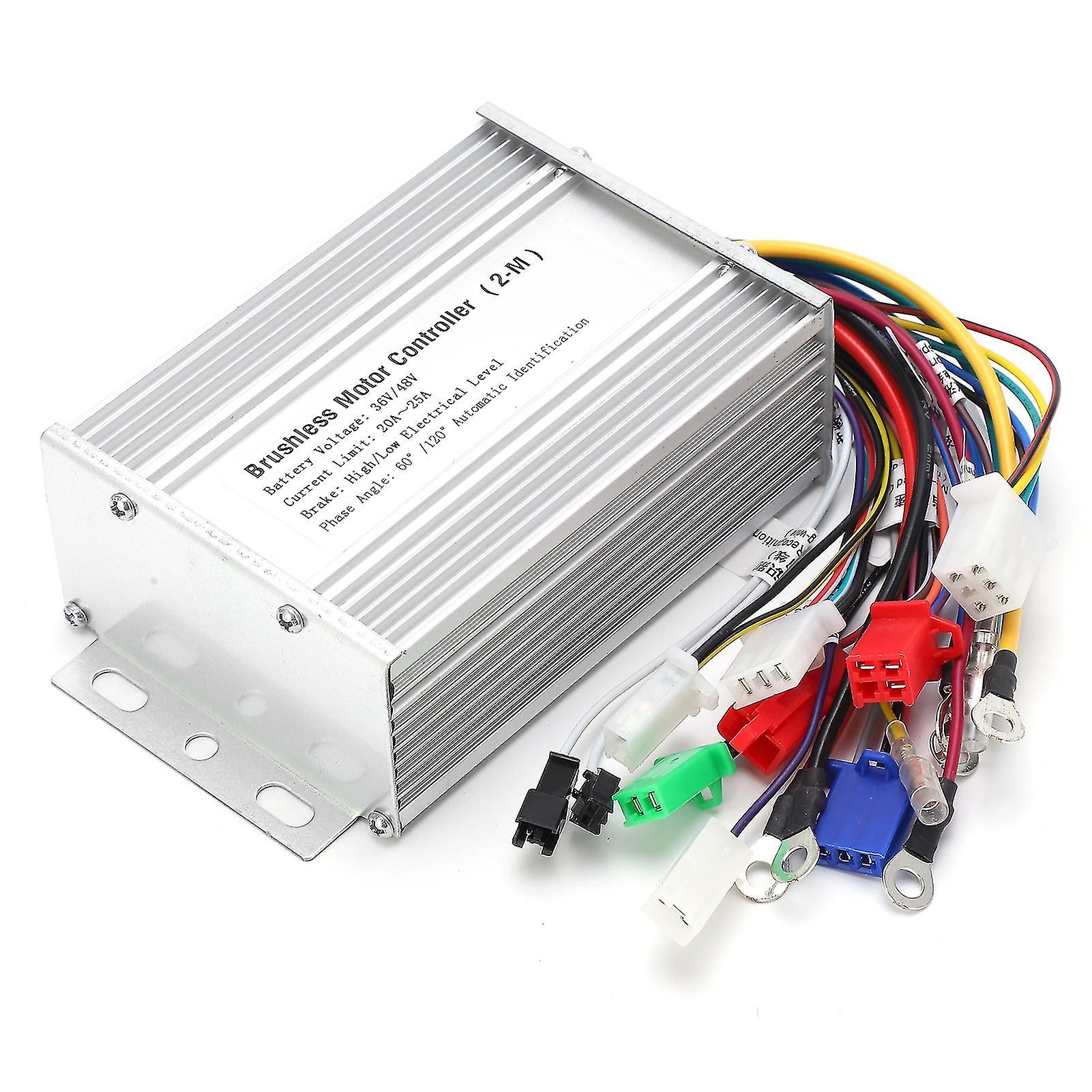 Electric Bicycle Controller 9 Tube Dual Mode Sine Wave Brushless Speed Motor Controller36v-48v